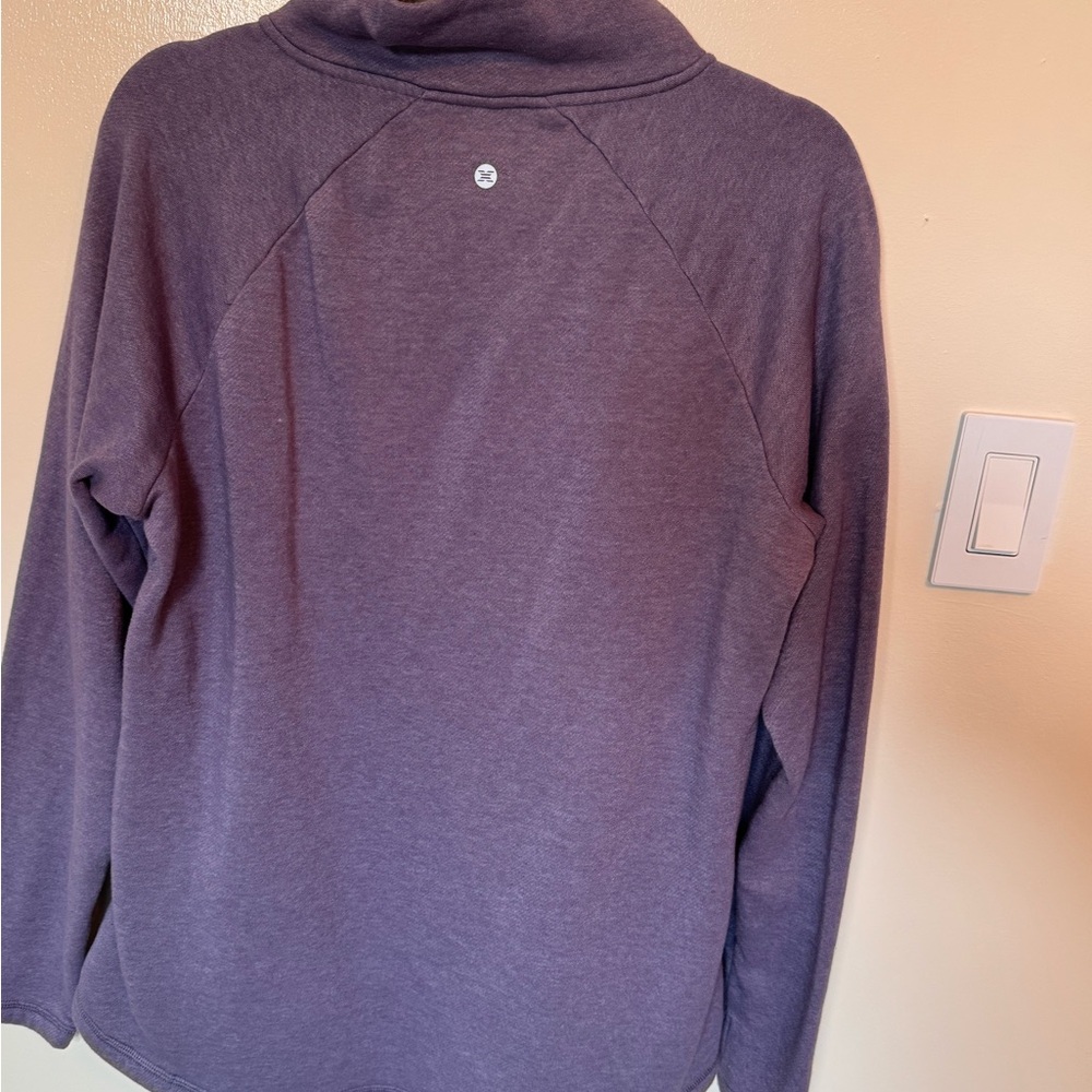 Purple High-Neck Pullover - Picture 4 of 4